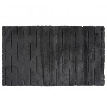 Коврик для ванной 1-ый Fixsen DIAMONT, FX-9050V, графит, 70х120 см