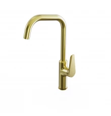 Смеситель для кухни TOKITO KIN брашированное золото (TOK-KIN-1013)
