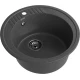 GRANFEST Мойка композит RONDO GF-R--520   D=520 мм графит арт.GF-