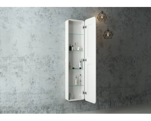 Зеркало-пенал Lorenzo LED 400х1600 с розеткой