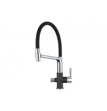 0075, ТУРМАЛИН Смеситель для кухни однорыч., с подкл. для питьевой воды, GRANULA