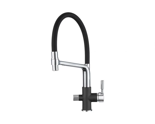 0075, ТУРМАЛИН Смеситель для кухни однорыч., с подкл. для питьевой воды, GRANULA