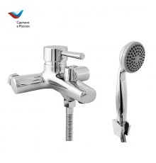 ГОРОД Смеситель для ванны с коротким литым изливом, одноручный, СЛАВЕН, Д30