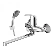 DR71 Смеситель для ванны, пов.излив 300мм, р/ОД, хром, DR, DR71043