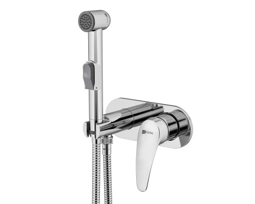 Смеситель Lemark Linara LM0419C с гигиеническим душем, встраиваемый