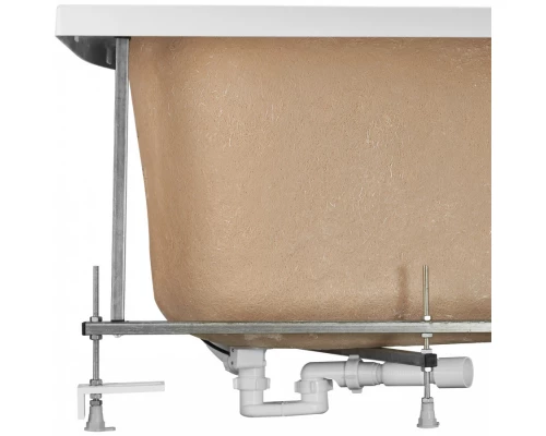 Монтажный комплект для ванны ИБИЦА XL 160х100 см. (рама, слив-перелив с сифоном, крепеж к стене, кре