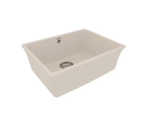 Кухонная мойка Lemark SINARA 540-U подстольного монтажа из кварцгранита, Шампань 