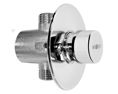 Кран Essentialtemp с кнопкой и таймером для раковины/писсуара 07570.N