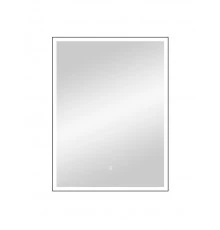 Зеркало Frame Black LED 600х800