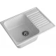 GranFest QUARZ (ECO-13) Мойка чаша+кр 620*480 (серый)