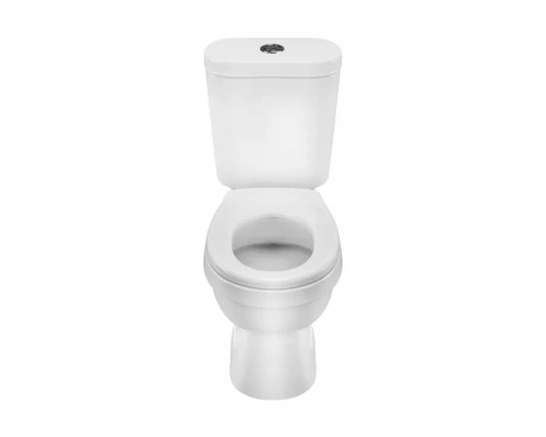 КАСПЕР Унитаз-компакт детский, горизонт. выпуск,1-а режим.арм,сиденье полипроп, пл.кр,белый,САНТЕК 