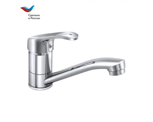 ДАЧА Смеситель для мойки с коротким изливом, одноручный, СЛАВЕН, Б20