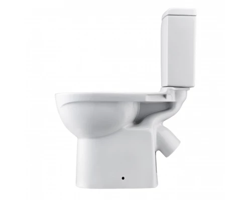 ЮНИОН Унитаз-компакт, косой вып, 2-х р. арм. Oli, сид. дюр. Soft-close, Clip up (тонкое), САНТЕК