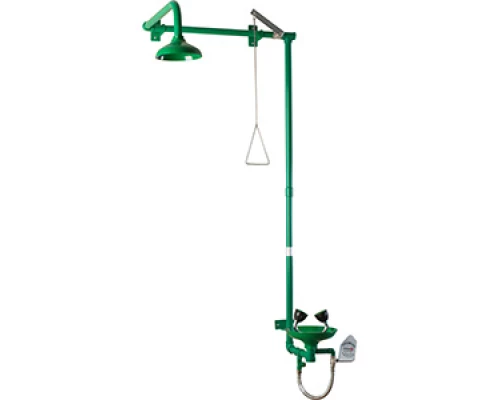 Аварийный душ и раковина для глаз установка над дверью, полипропилен., шт