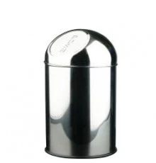 Ведро из нерж. cтали 10л. c крышкой push-open 14114.B, шт