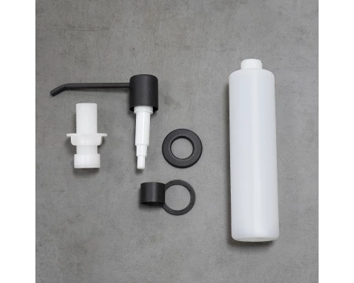 Expert Дозатор для мойки в цвет мойки и смесителя, антрацит, LM, LM8201PAN