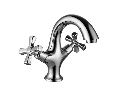 Benefit Смеситель для раковины, монолит.излив 121мм, р/ДВ, хром, LM, LM2506C