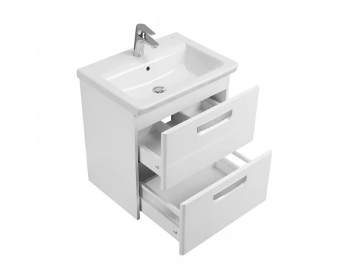 GAP Тумба под раковину GAP 60, белый глянец, ROCA