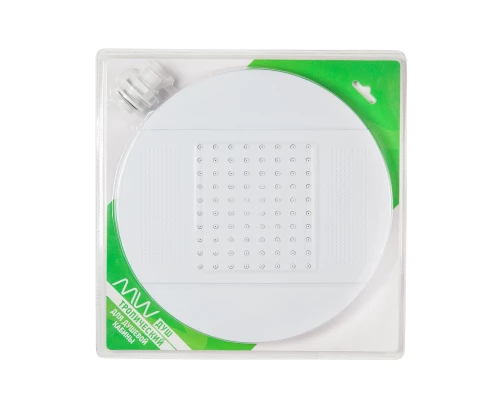 MIRWELL Душ верхний без подсветки 250мм белый, в блистере