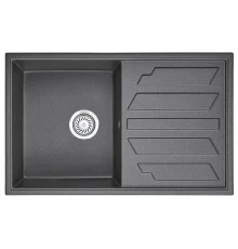 Кухонная мойка GRANULA (8002, ГРАФИТ)