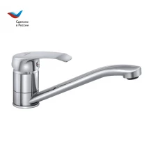 ГОРОД Смеситель для мойки с длинным изливом, одноручный, СЛАВЕН, К21