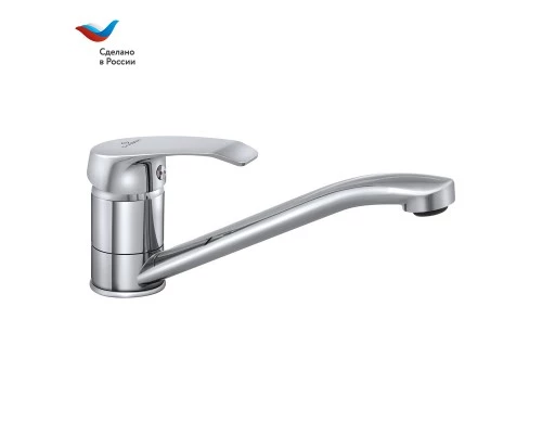 ГОРОД Смеситель для мойки с длинным изливом, одноручный, СЛАВЕН, К21