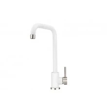 ST-4033, БЕЛЫЙ Смеситель для кухни, GRANULA STANDART