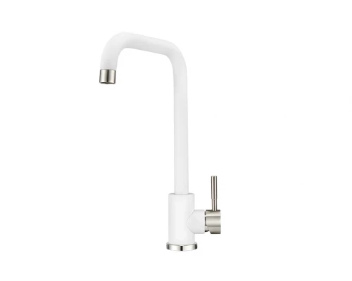 ST-4033, БЕЛЫЙ Смеситель для кухни, GRANULA STANDART