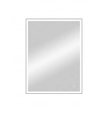 Зеркало "Solid Black LED" 600х800, реверсивное крепление