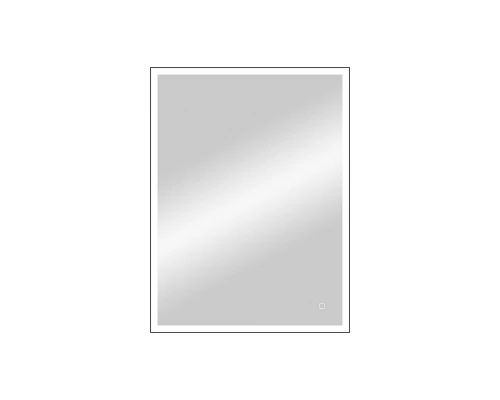 Зеркало "Solid Black LED" 600х800, реверсивное крепление