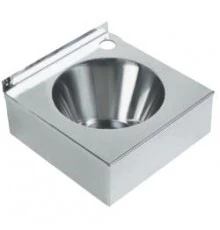 Раковина квадратная с отверстием для крана 13041.B 140x380x380mm, шт