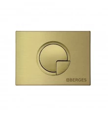 Кнопка  для инсталляции NOVUM R8 бронза, BERGES