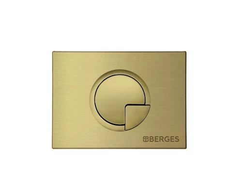 Кнопка  для инсталляции NOVUM R8 бронза, BERGES