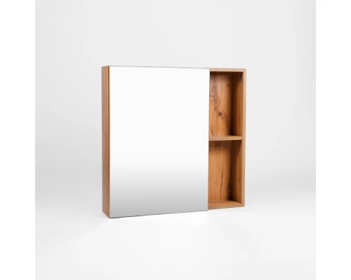 Зеркальный шкаф VIANT БОСТОН 50 подвесной дуб вотан (VBOS50-ZSH)