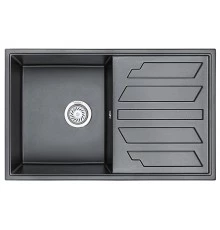 Кухонная мойка GRANULA (8002, ШВАРЦ)