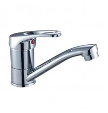 B35 Смеситель для умывальника,пов.излив 150мм, р/ОД, ROS, B35-22