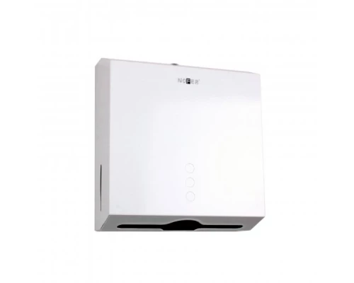 Диспенсер для бумажных полотенец Nofer из  стали белый