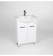 Тумба под раковину VIANT МИЛАН 60 напольная белый (VMIL60BA-T2ST)