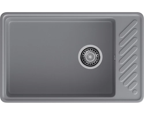 GranFest QUARZ (GF-ZL51) Мойка для кухни 760*480мм (темно-серый)