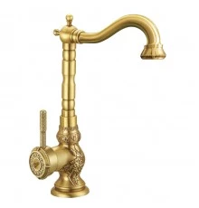 Jasmine Смеситель для кухни, выс.пов.излив 185мм, р/ОД, бронза, LM, LM6645B