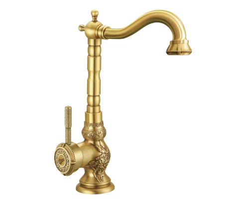 Jasmine Смеситель для кухни, выс.пов.излив 185мм, р/ОД, бронза, LM, LM6645B