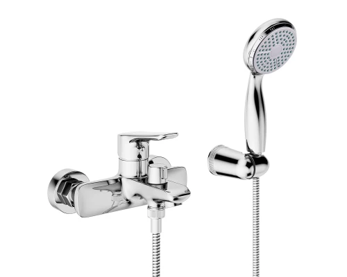 Selena Смеситель для ванны,монолит.излив ,р/ОД,хром, LM, LM0812C