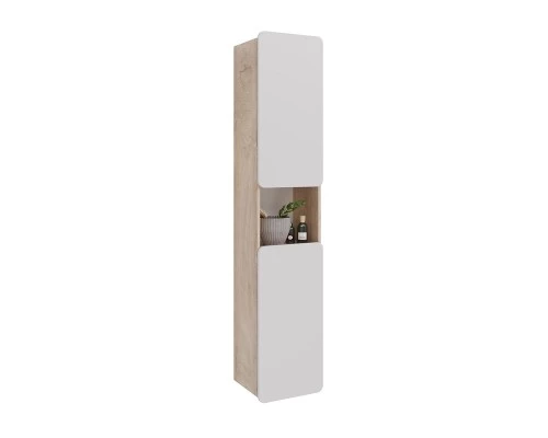 Пенал Lemark OLIVIA 35 см подвесной/напольный, 2-х дверный, открывание лев/прав, цвет корпуса: Дуб к