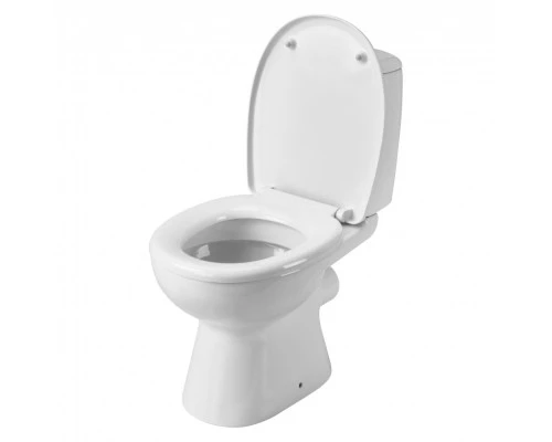 ЦЕЗАРЬ Унитаз-компакт, 2-режимная арматура (Oliveira), сиденье дюропласт Soft-close, САНТЕК