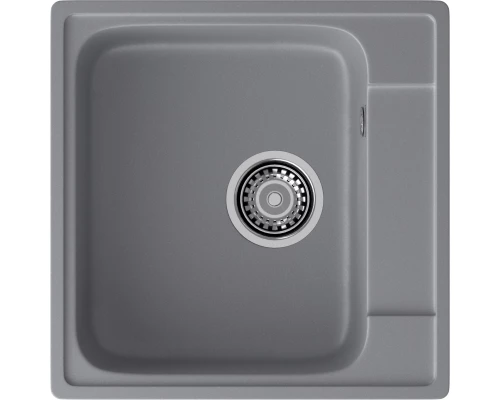 GranFest QUARZ (GF-Z48) Мойка для кухни 480*480мм (темно-серый)