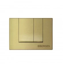 Кнопка  для инсталляции NOVUM S8 бронза, BERGES