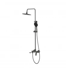Душевая система TOKITO RAIN вороненая сталь (TOK-RAI-1017GM)