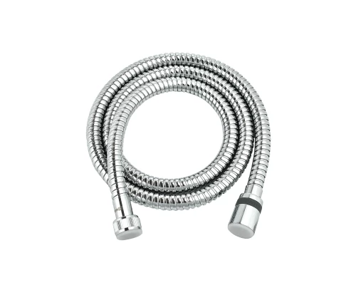 Шланг душевой двухзагибный 1,2 м, TURN-FREE, стальной, хром. LEMARK