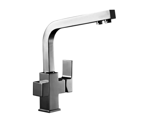 Z35 Смеситель для кухни, выс.пов.излив 275мм фильтр воды,  р/ОД, хром, ROS, Z35-32
