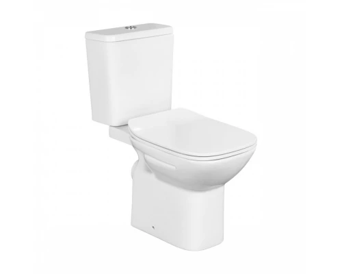 DEBBA Бачок для унитаза, механизм  двойного слива на 4,5/3, белый. (RU). ROCA